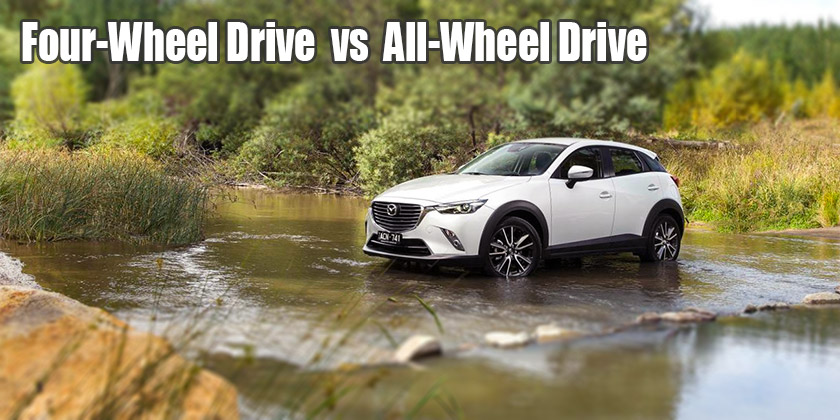 Four-Wheel Drive vs All-Wheel Drive Four-Wheel Drive vs All-Wheel Drive