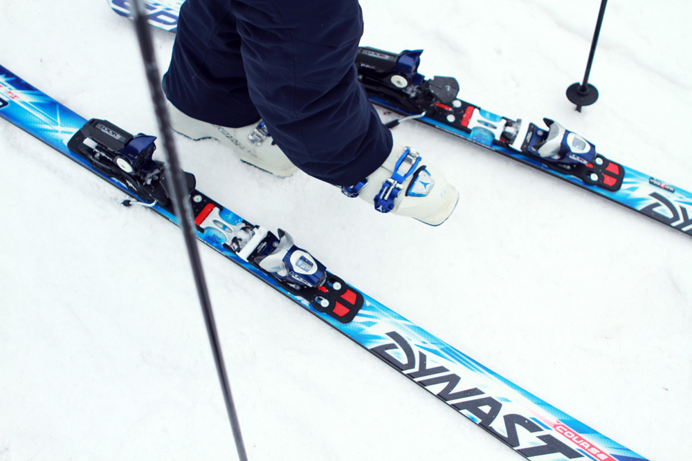 Ski boot and ski